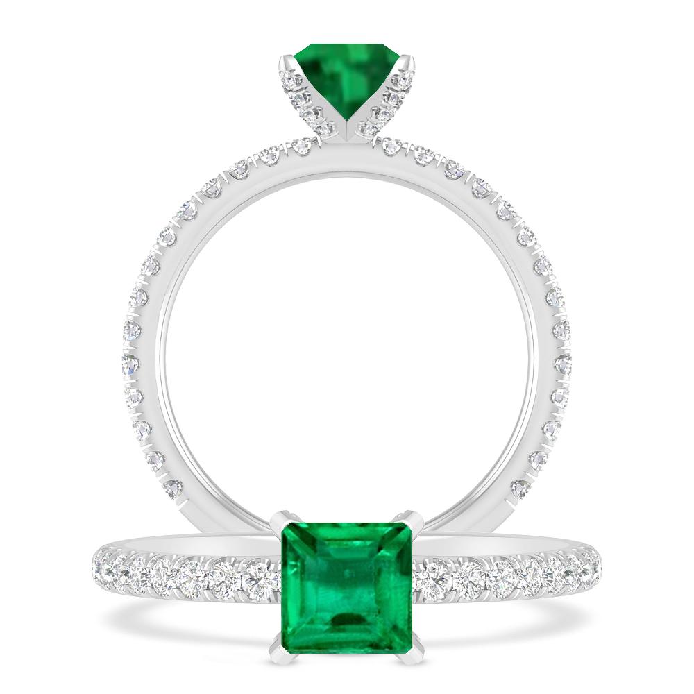 White Gold - Emerald