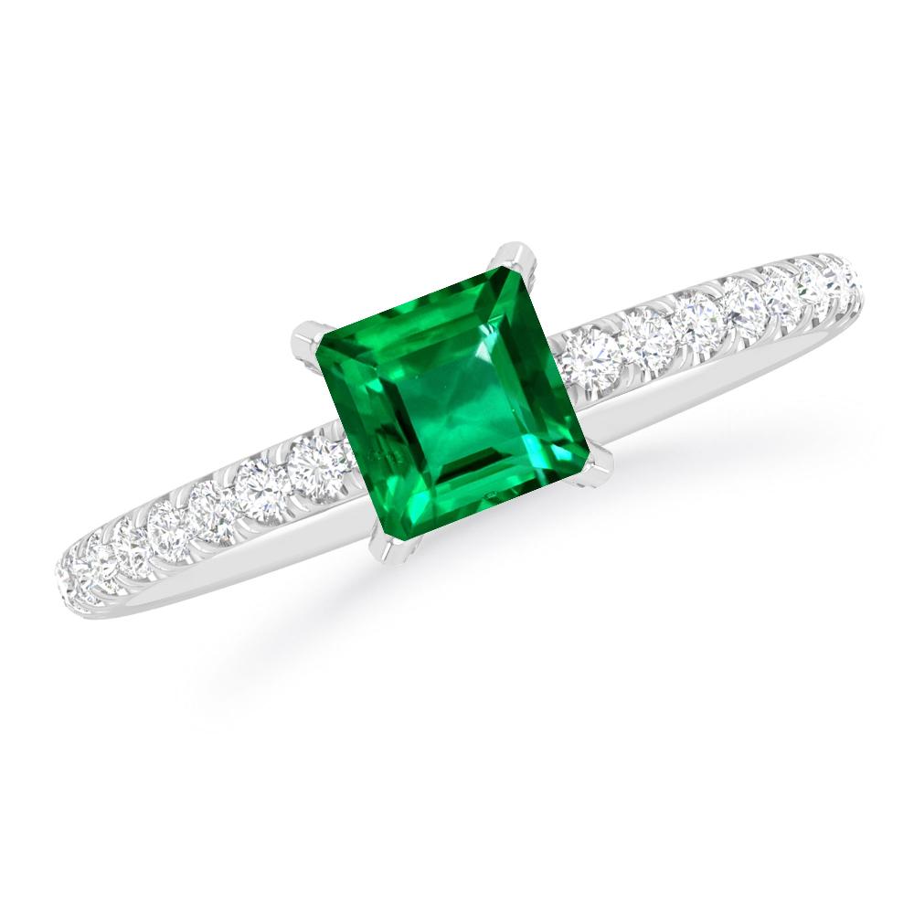 White Gold - Emerald