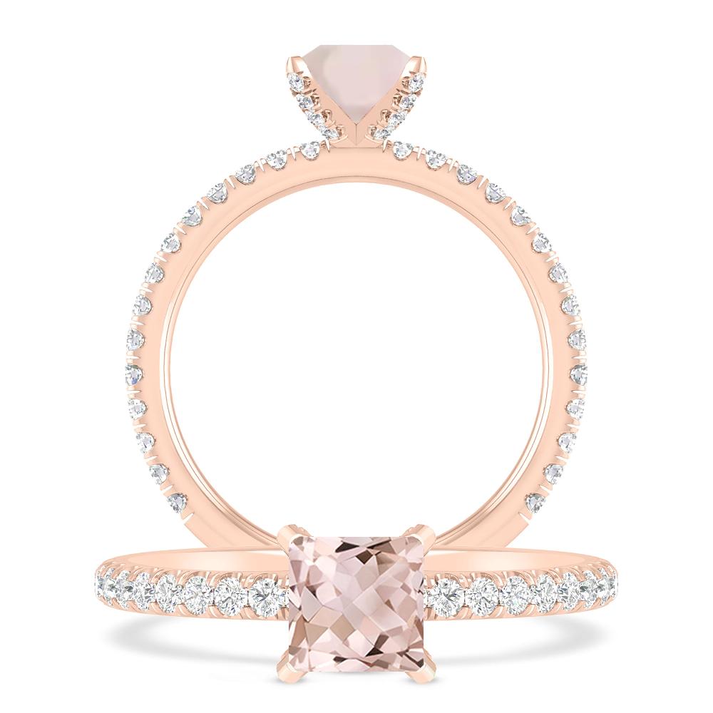 Rose Gold - Morganite