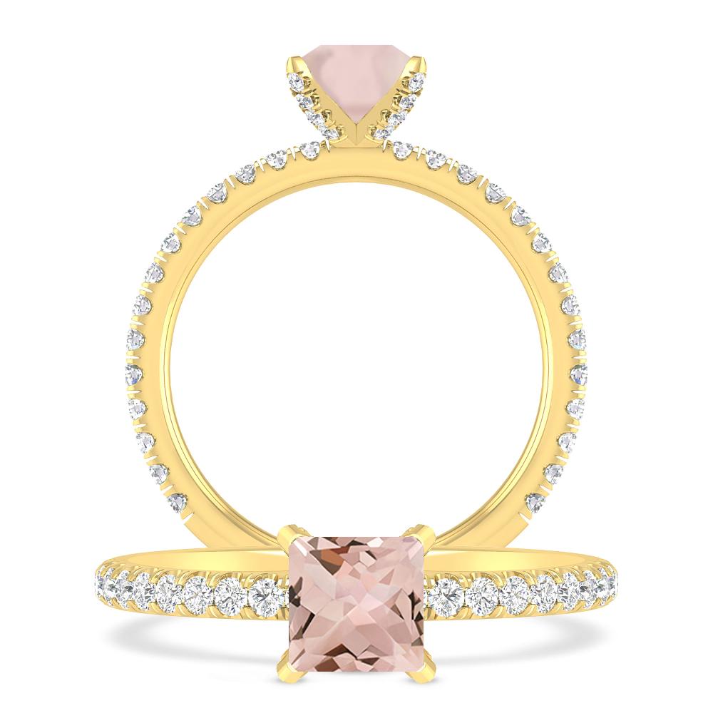 Yellow Gold - Morganite