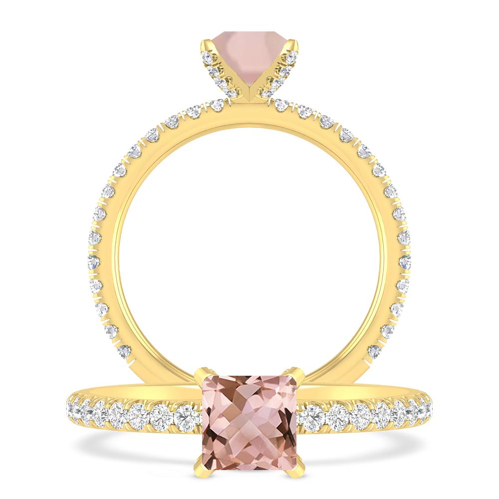 Yellow Gold - Morganite