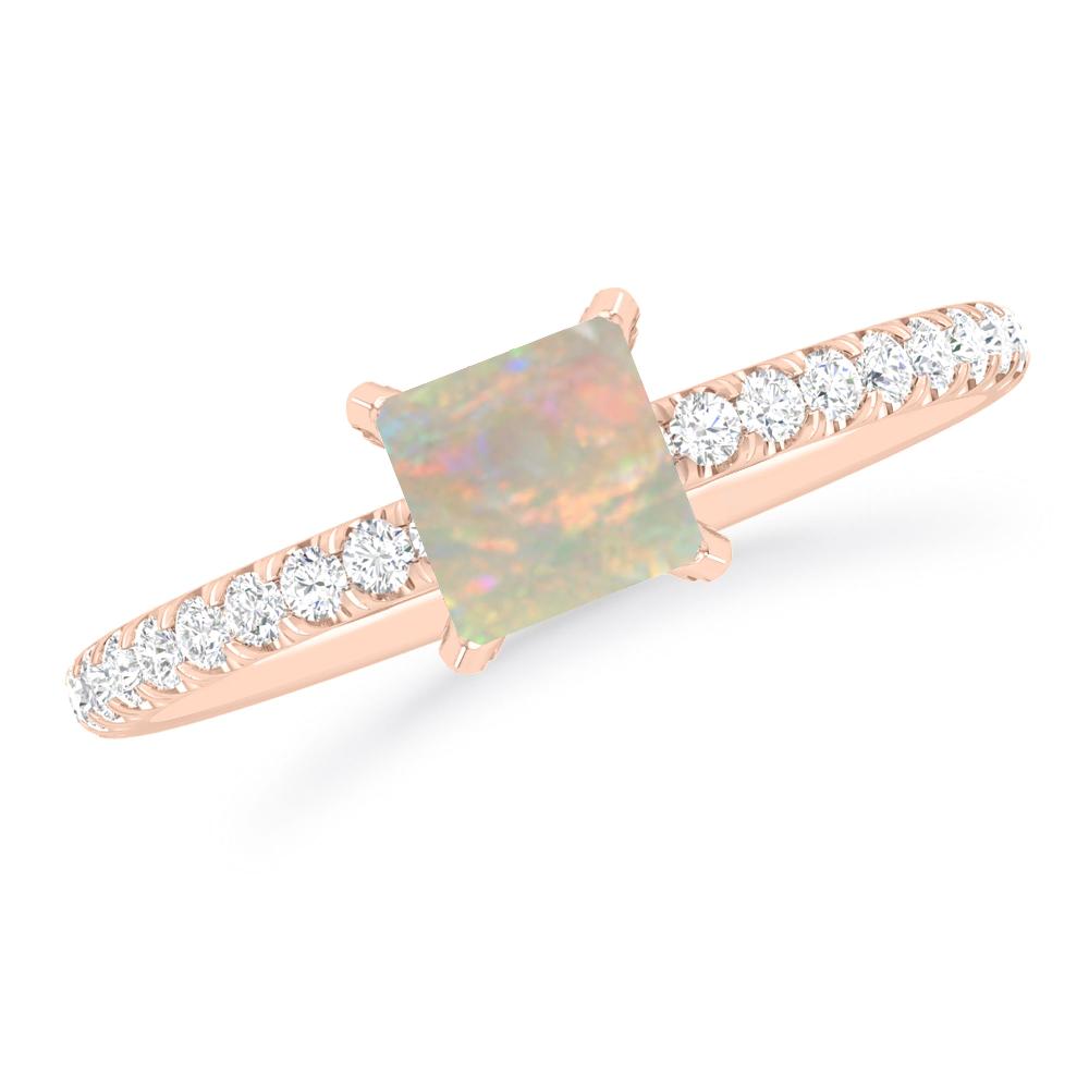 Rose Gold - Opal