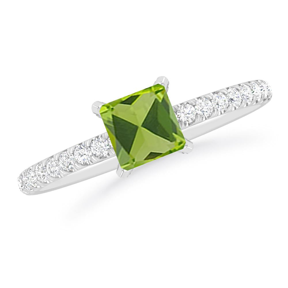 White Gold - Peridot