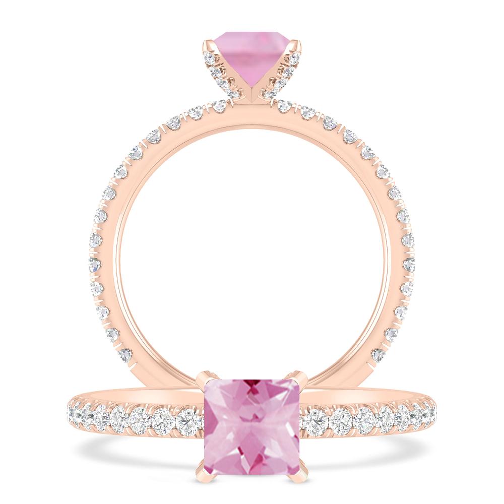 Rose Gold - Pink Tourmaline