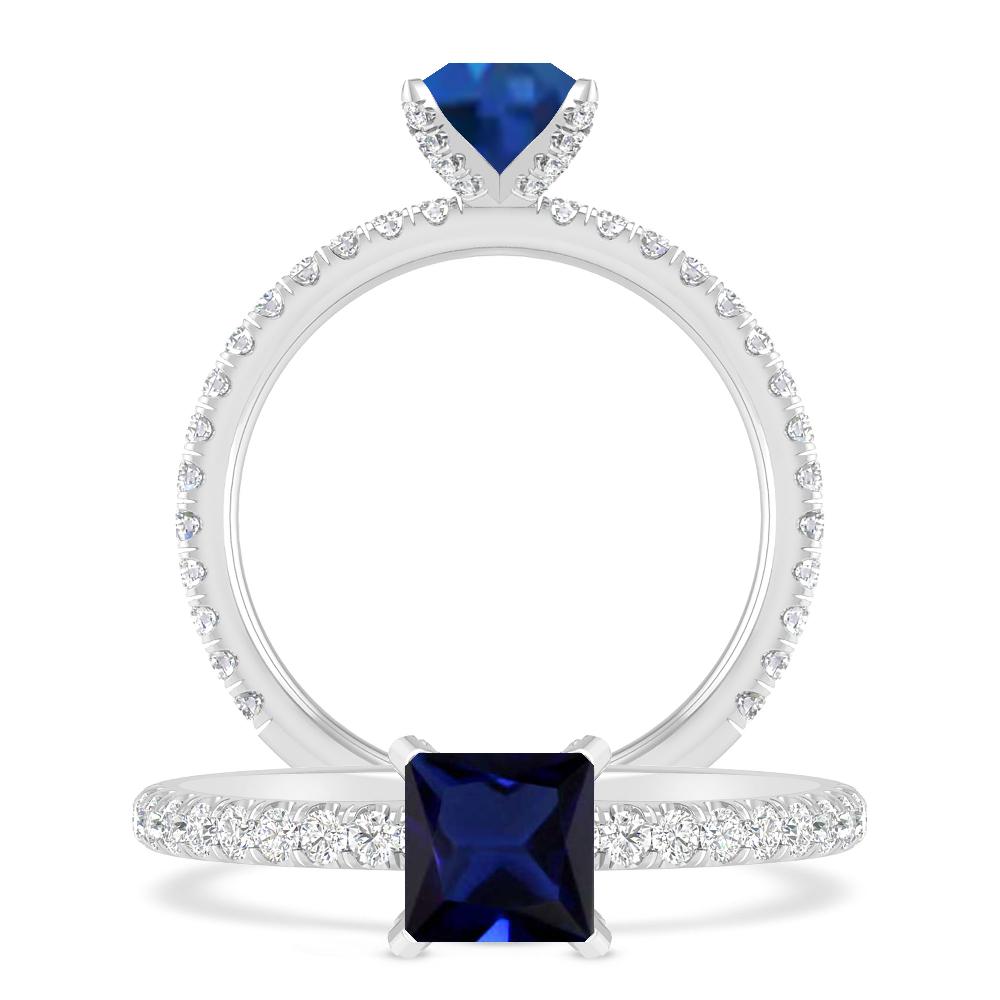 White Gold - Sapphire