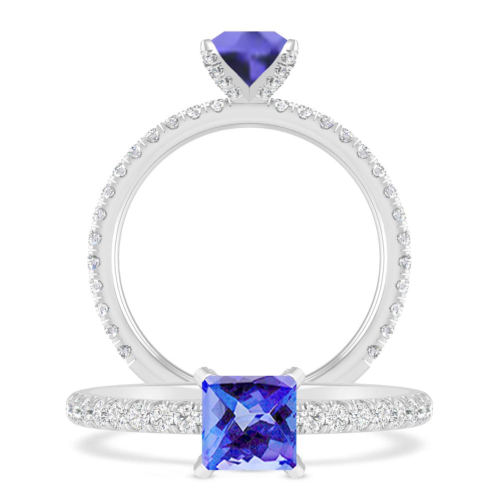 White Gold - Tanzanite