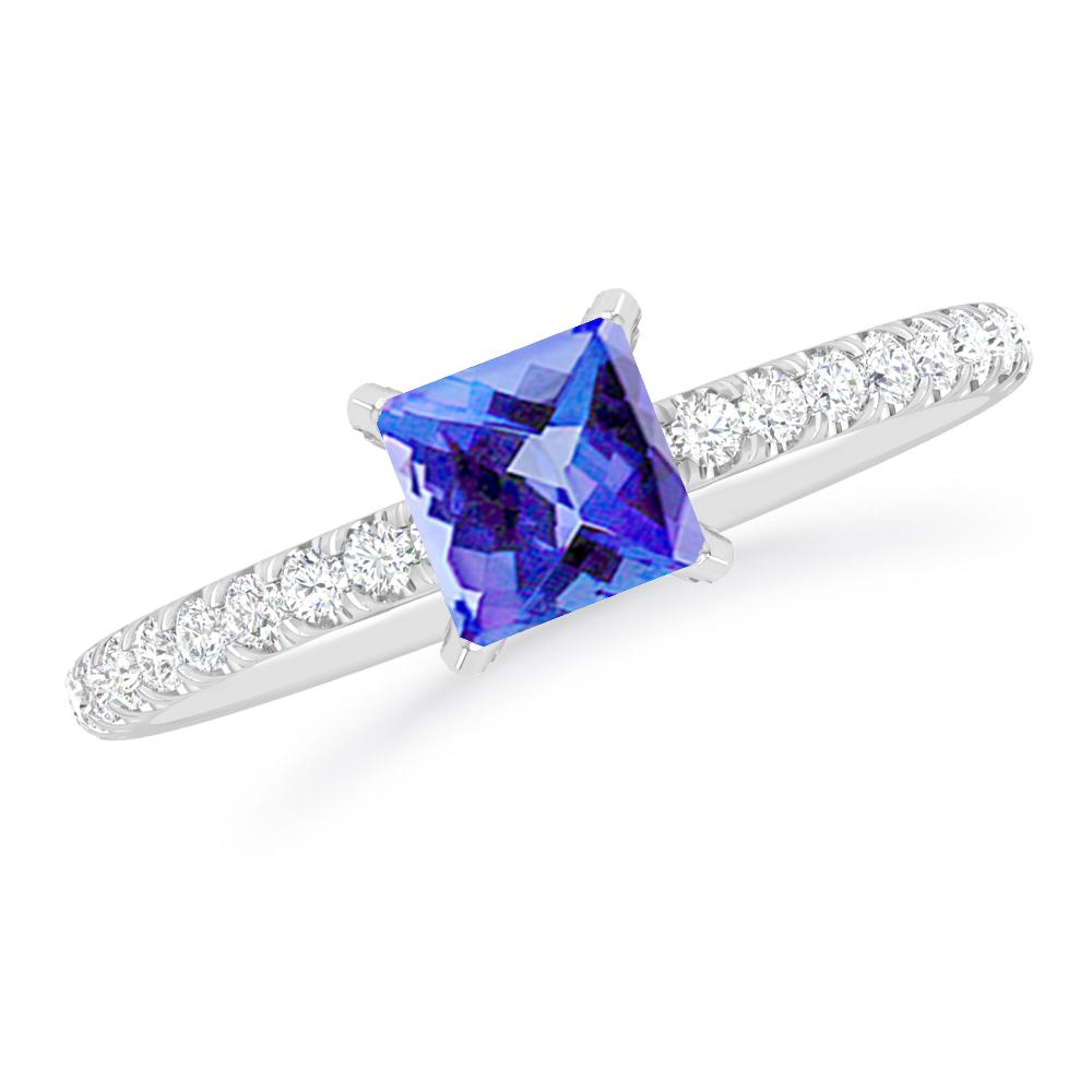 White Gold - Tanzanite