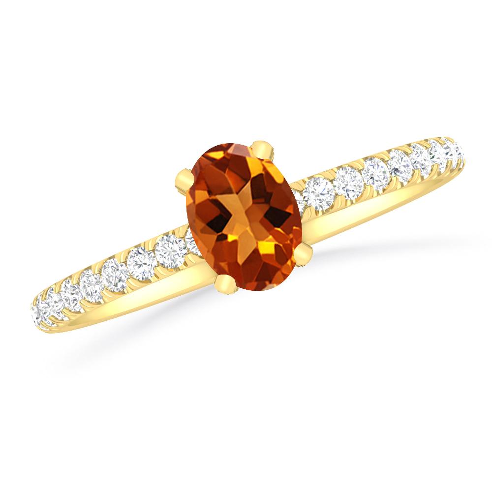 Yellow Gold - Citrine