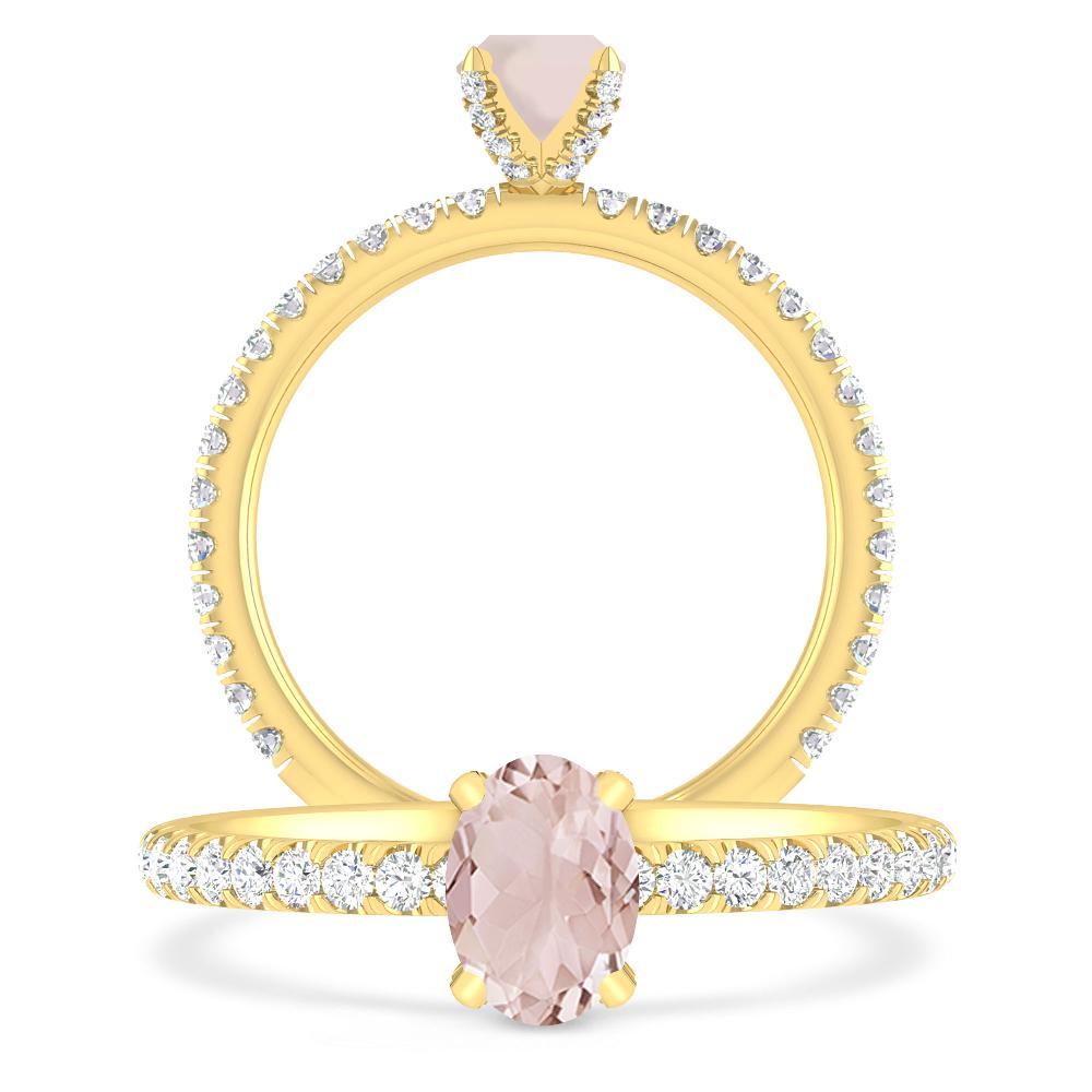 Yellow Gold - Morganite