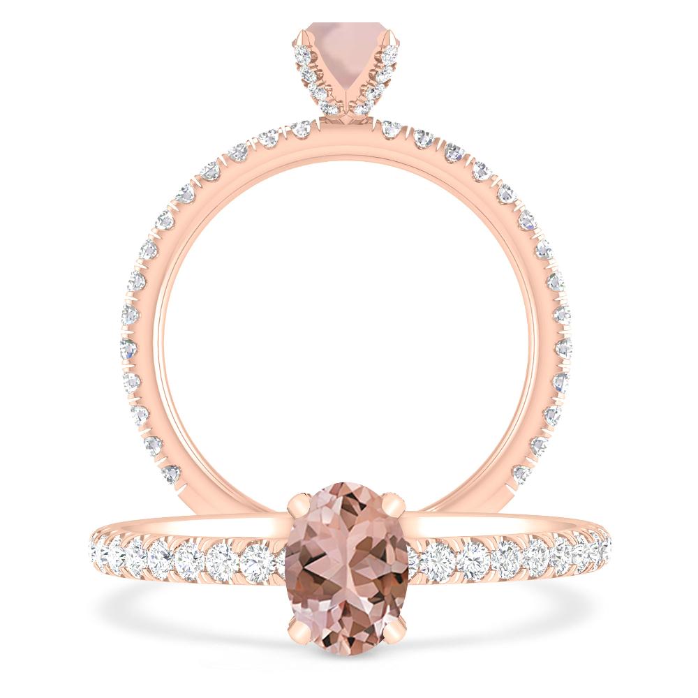 Rose Gold - Morganite