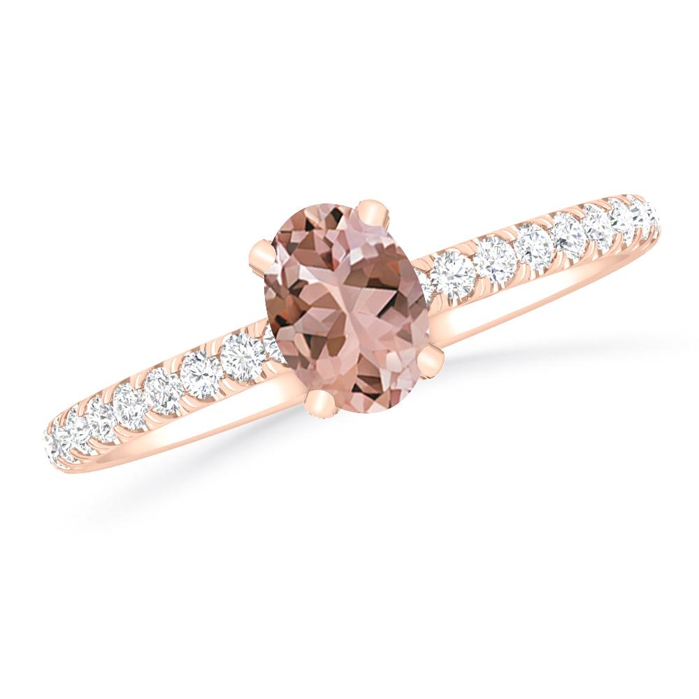 Rose Gold - Morganite