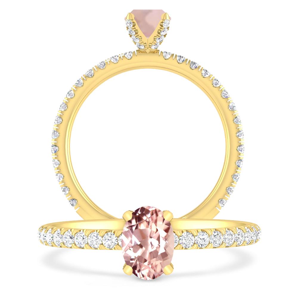 Yellow Gold - Morganite