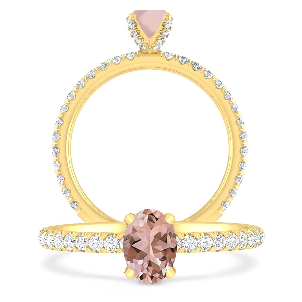 Yellow Gold - Morganite