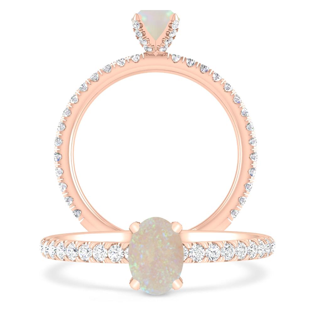 Rose Gold - Opal