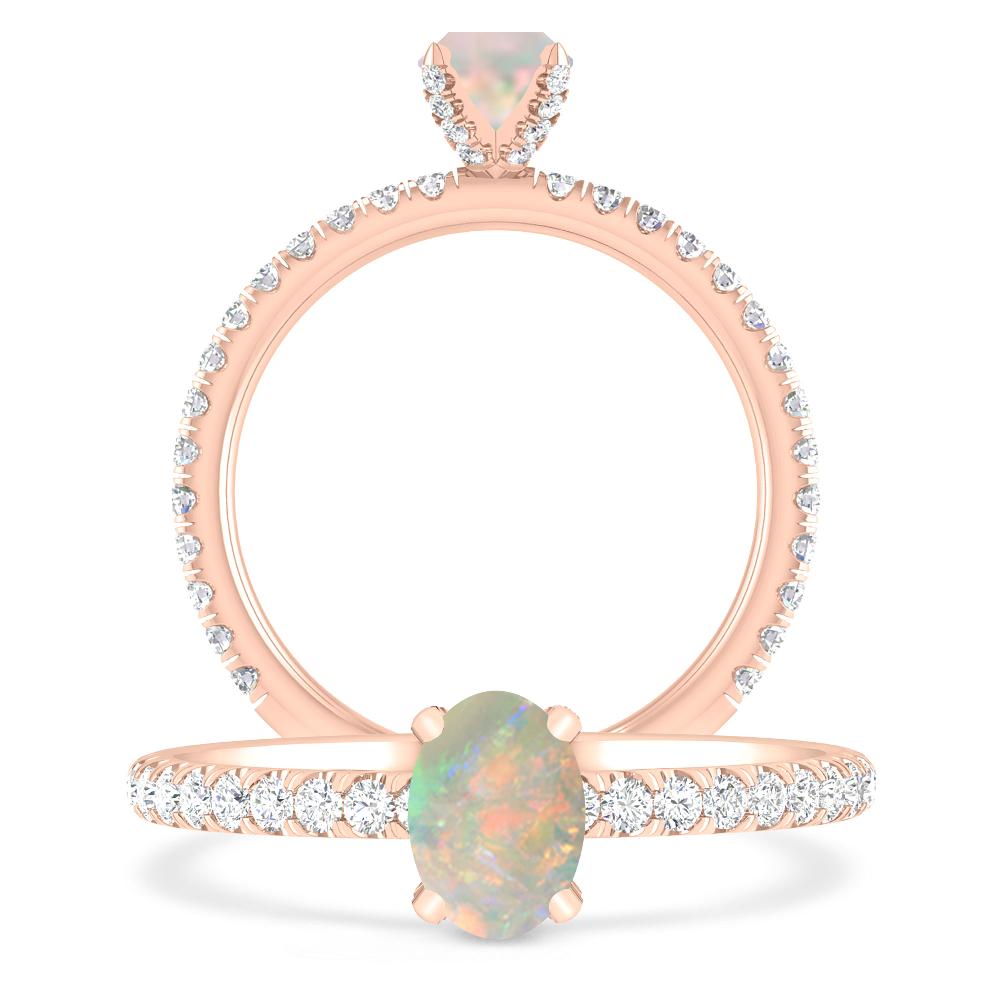 Rose Gold - Opal