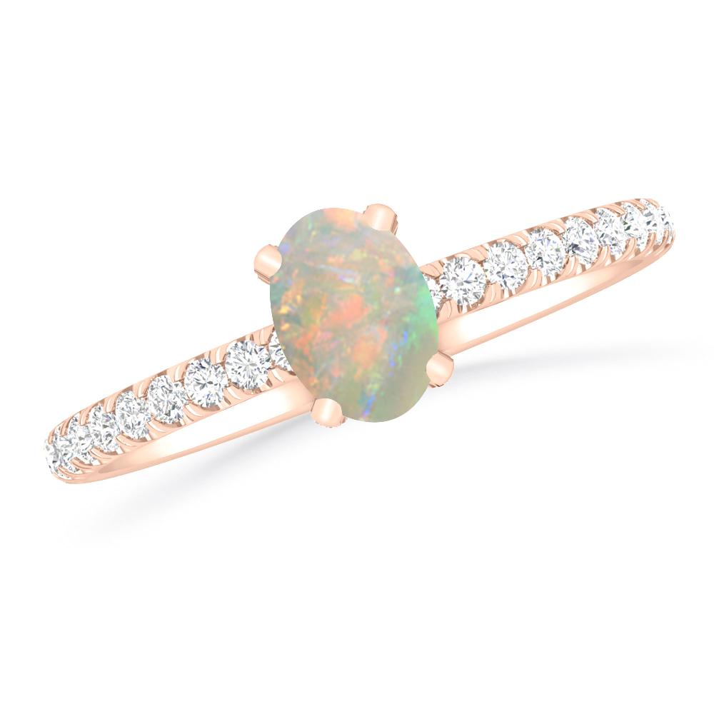 Rose Gold - Opal