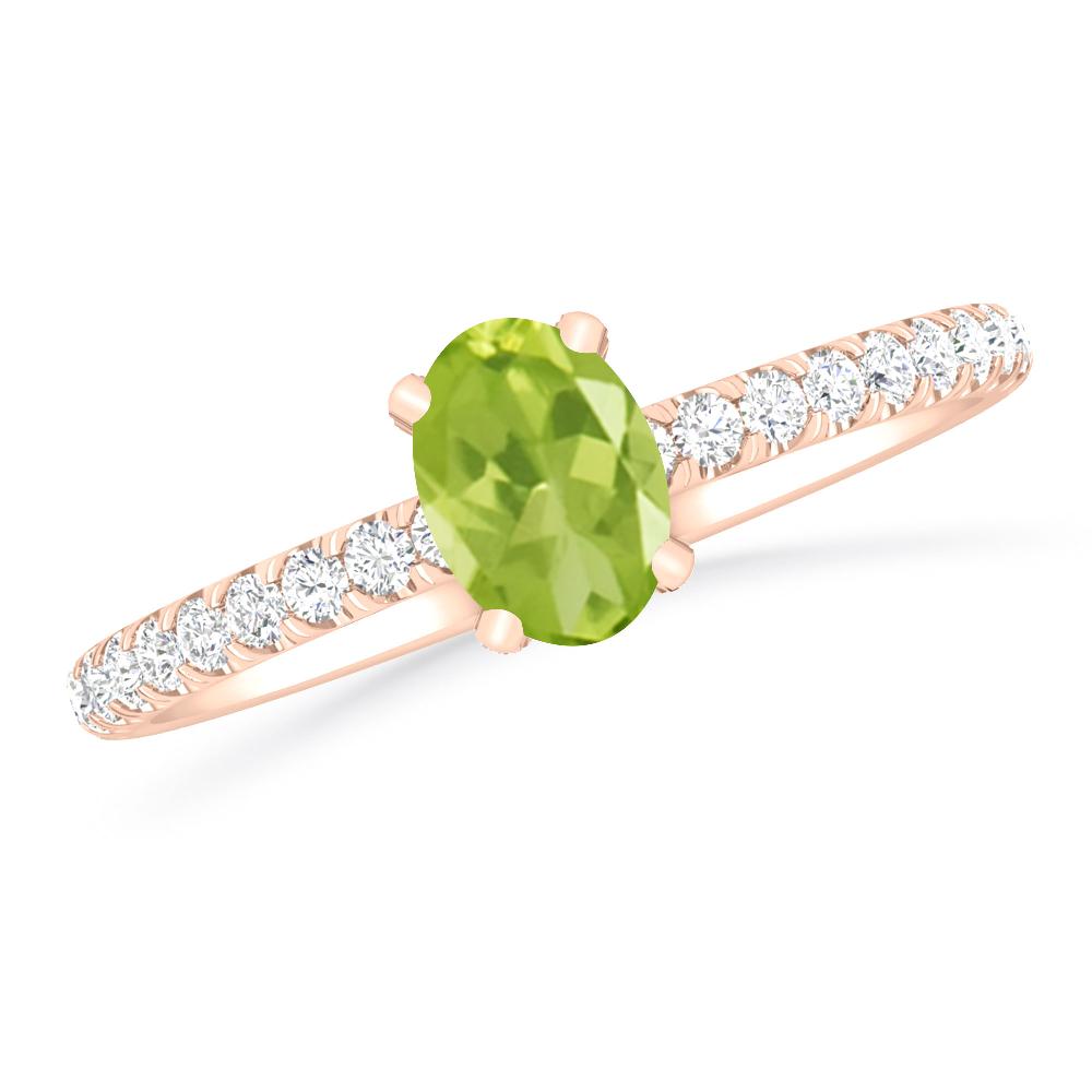 Rose Gold - Peridot