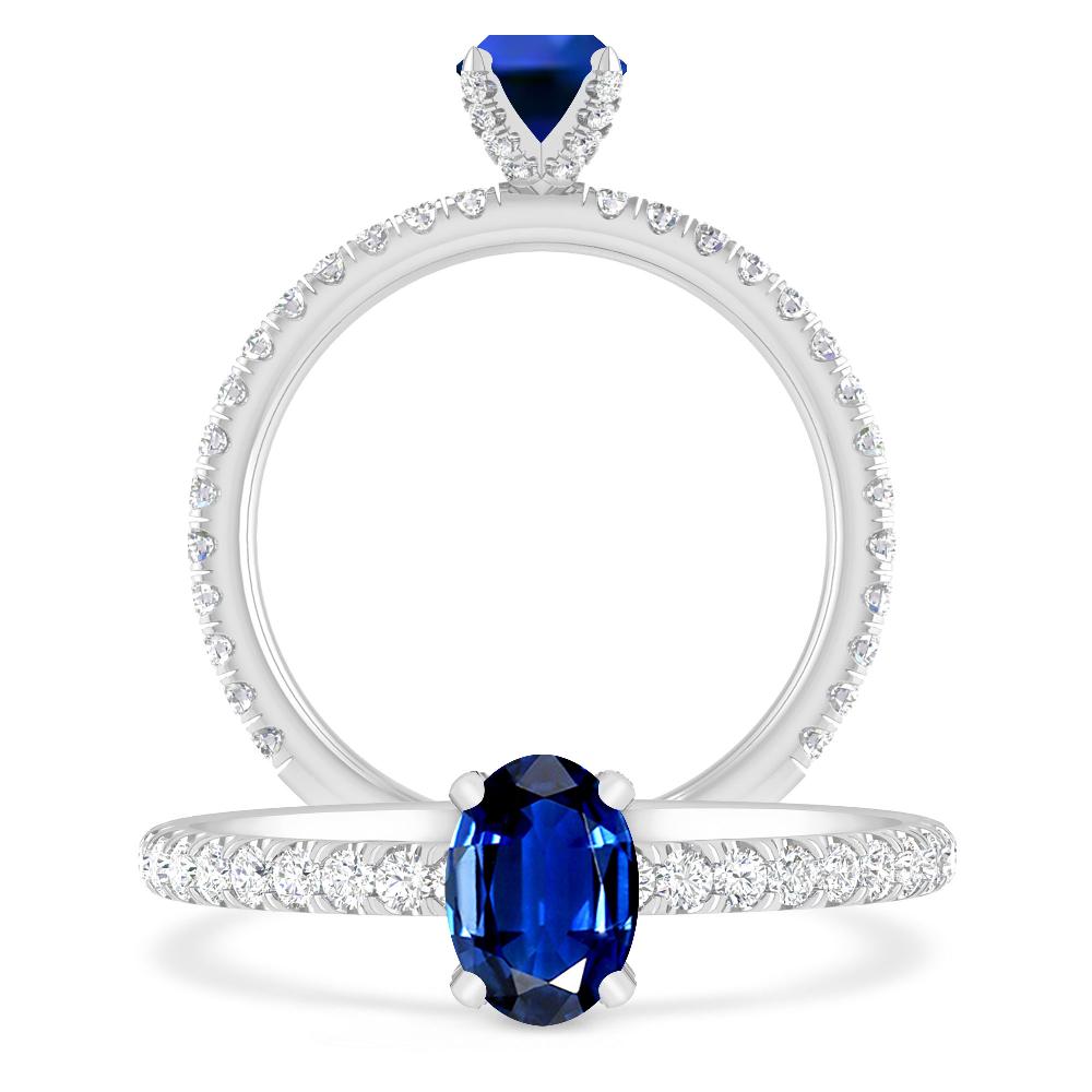 White Gold - Sapphire