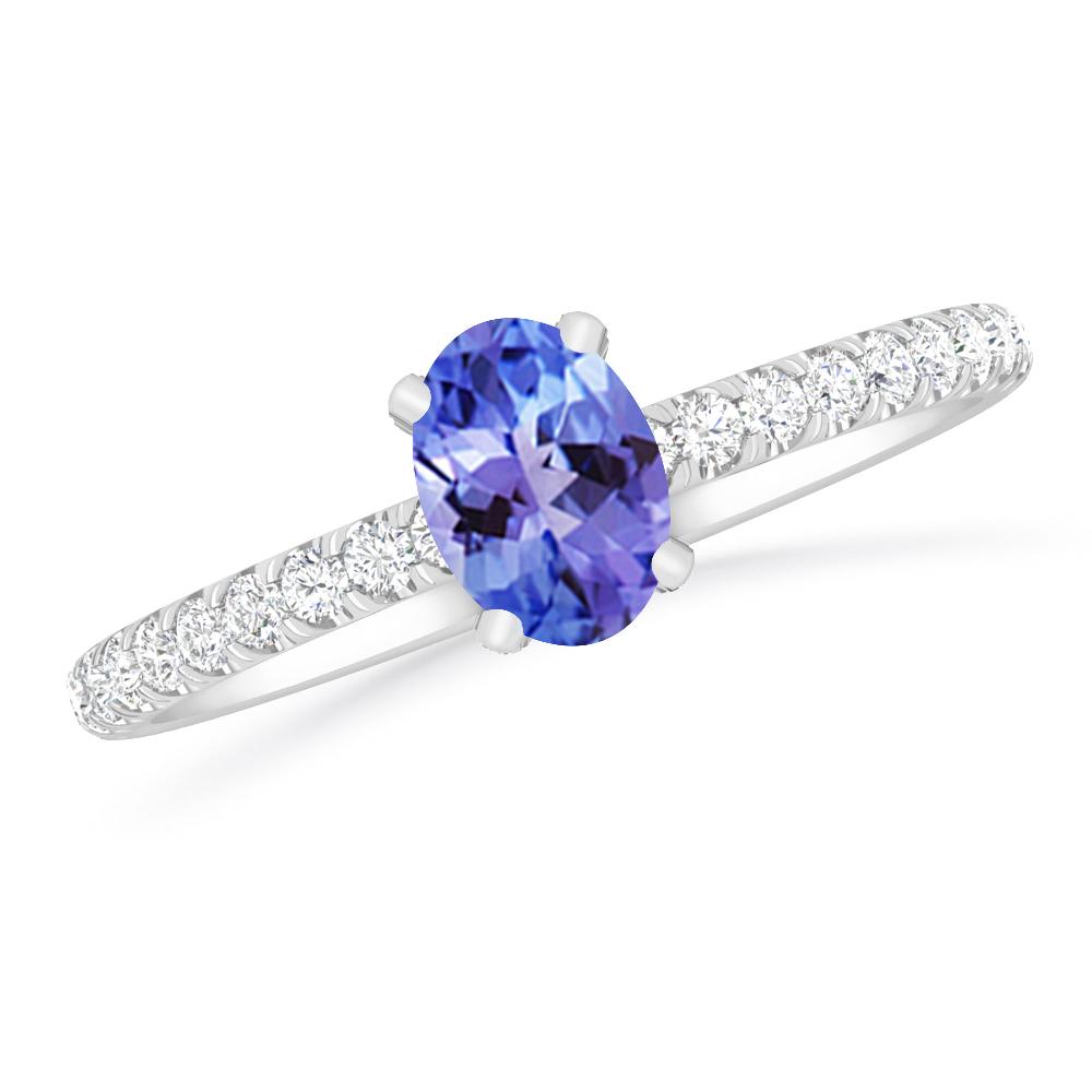 White Gold - Tanzanite