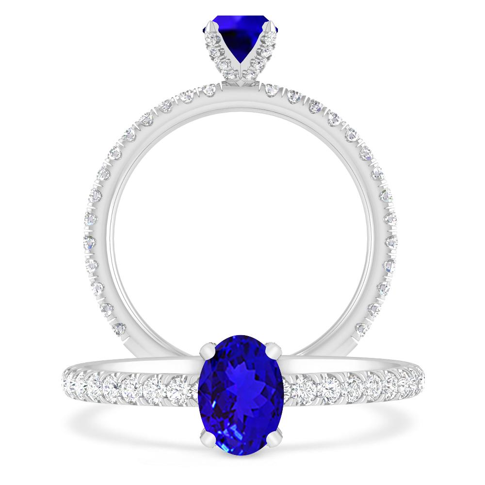 White Gold - Tanzanite