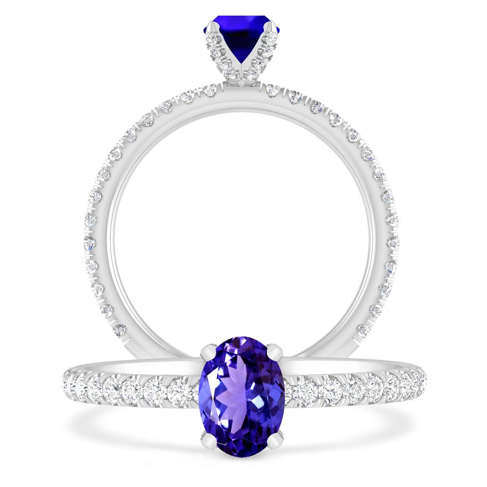 White Gold - Tanzanite