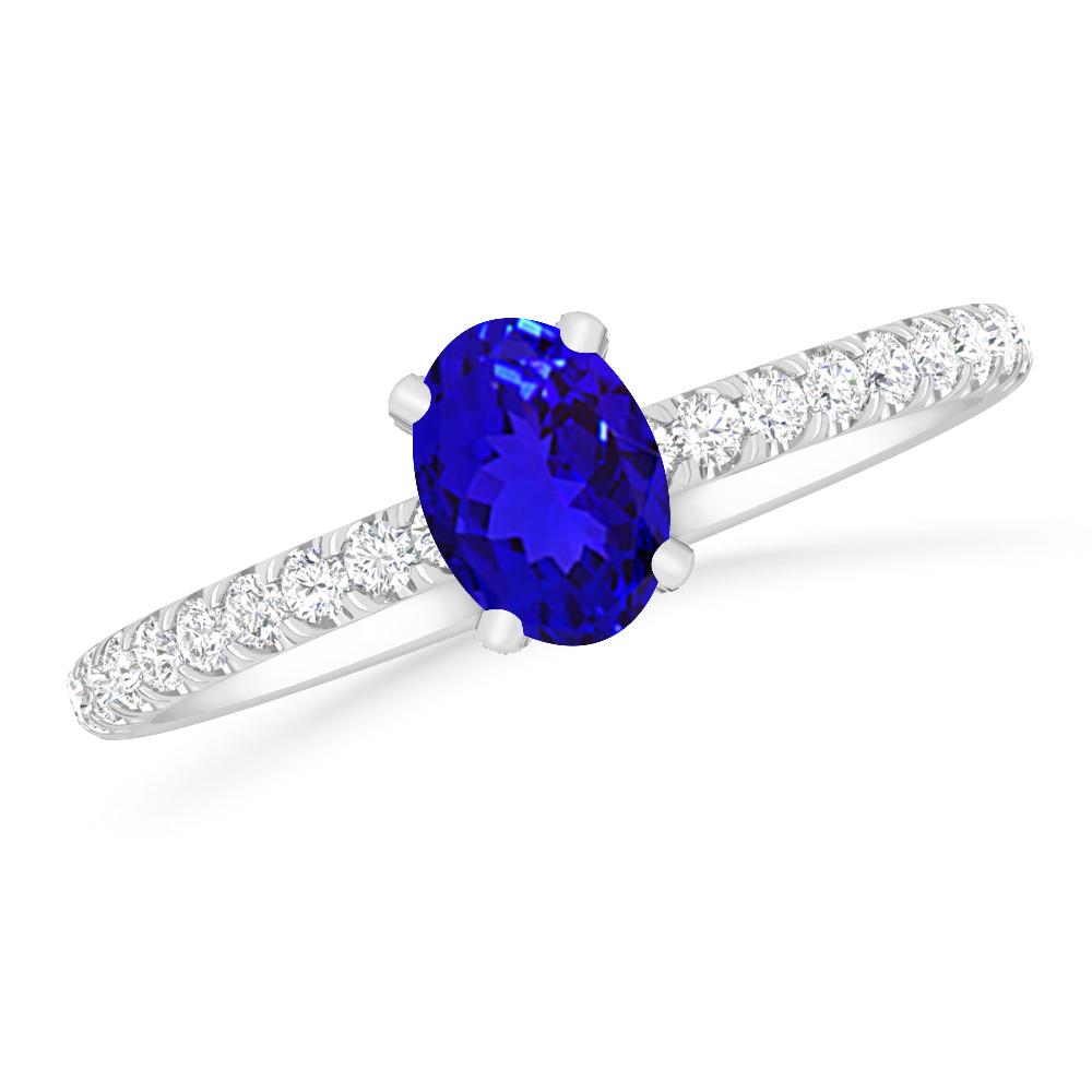 White Gold - Tanzanite