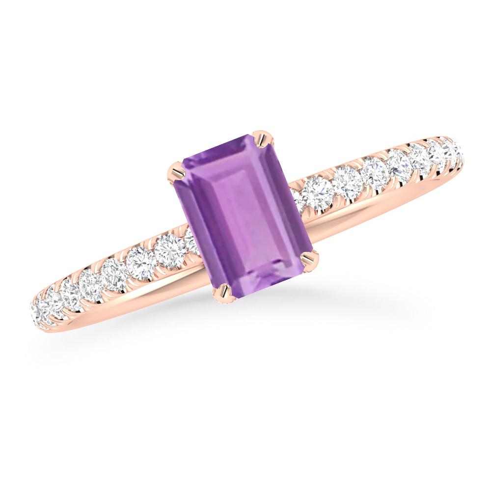 Rose Gold - Amethyst