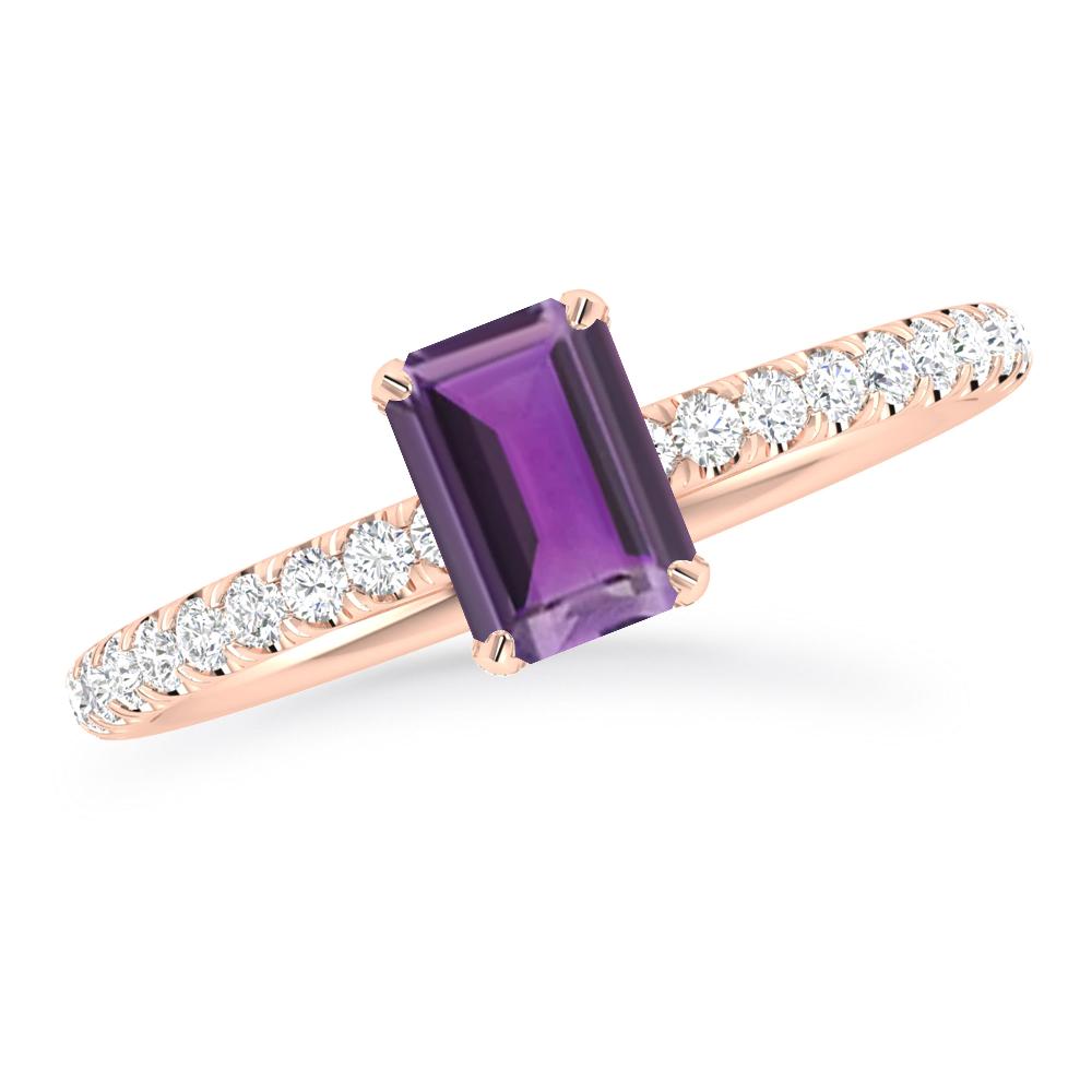 Rose Gold - Amethyst