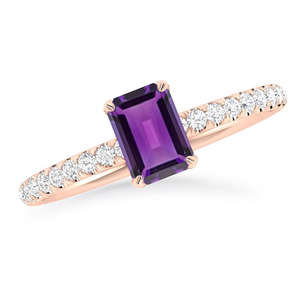 Rose Gold - Amethyst