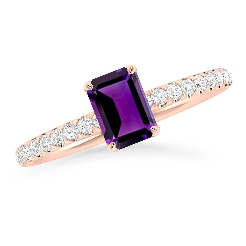 Rose Gold - Amethyst