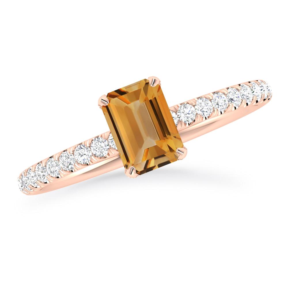 Rose Gold - Citrine