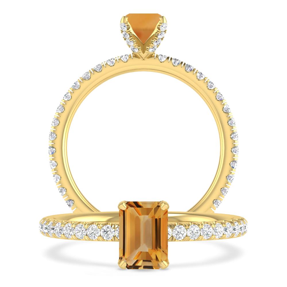 Yellow Gold - Citrine