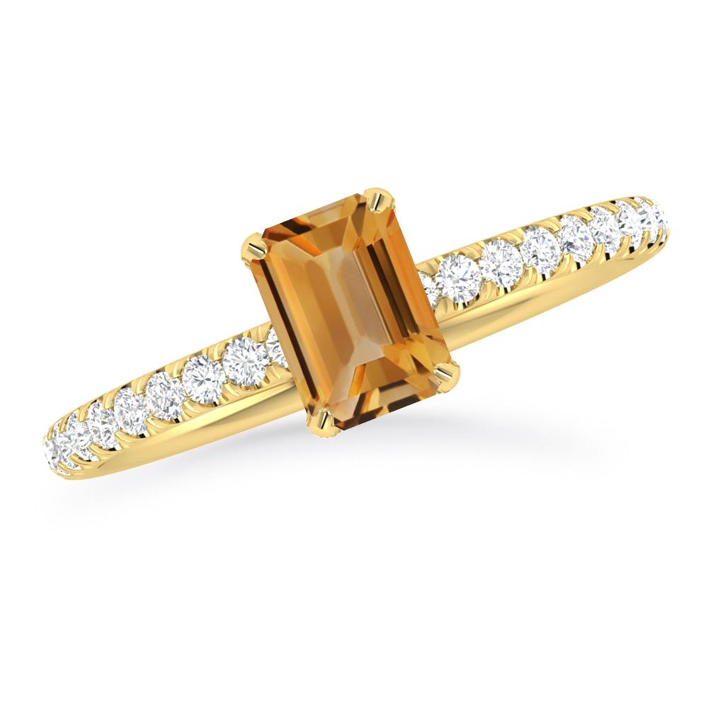 Yellow Gold - Citrine