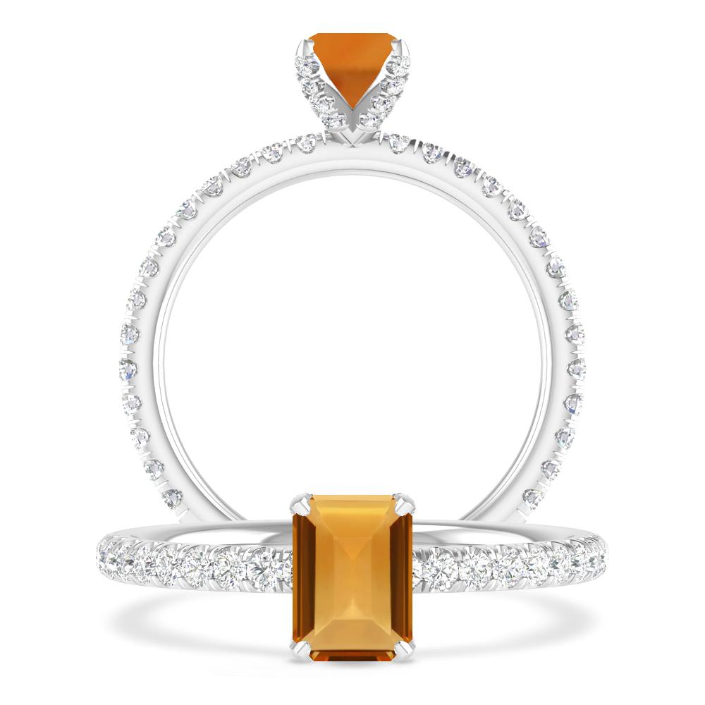 White Gold - Citrine