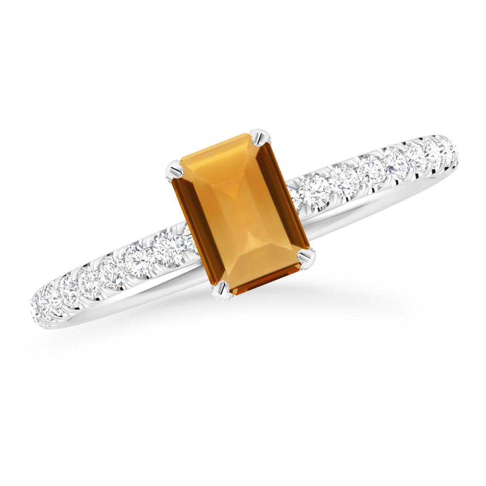 White Gold - Citrine