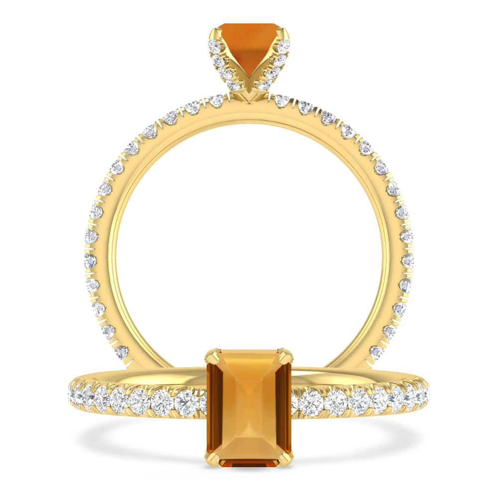 Yellow Gold - Citrine