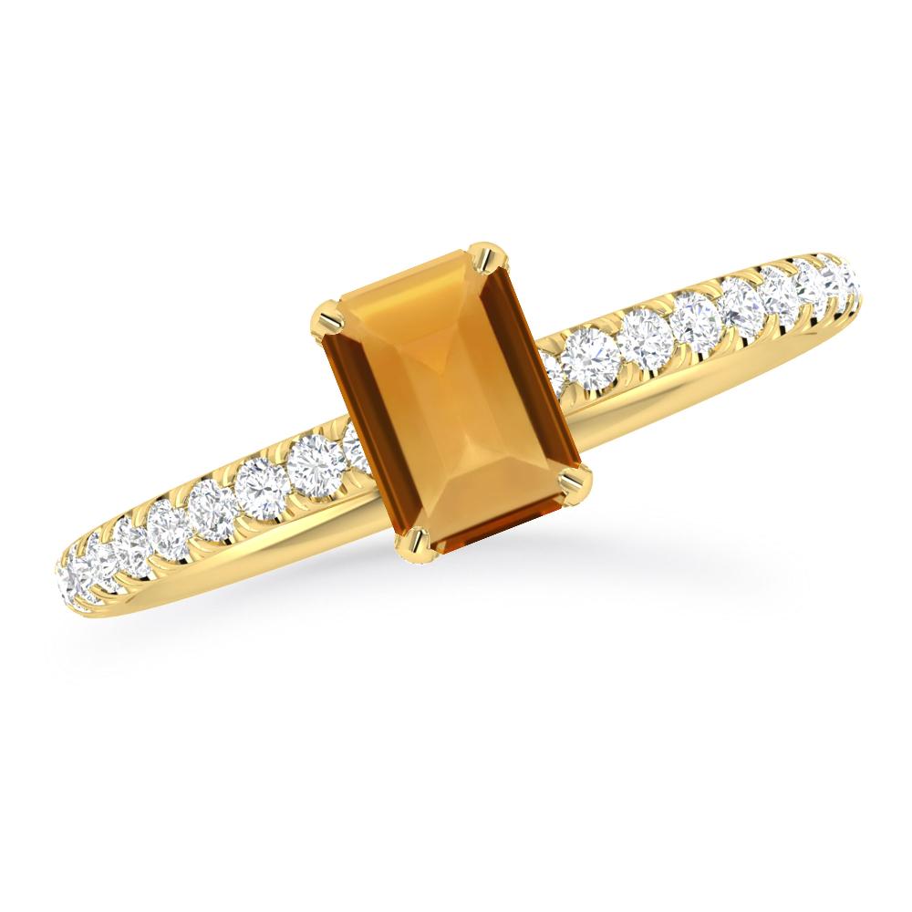 Yellow Gold - Citrine