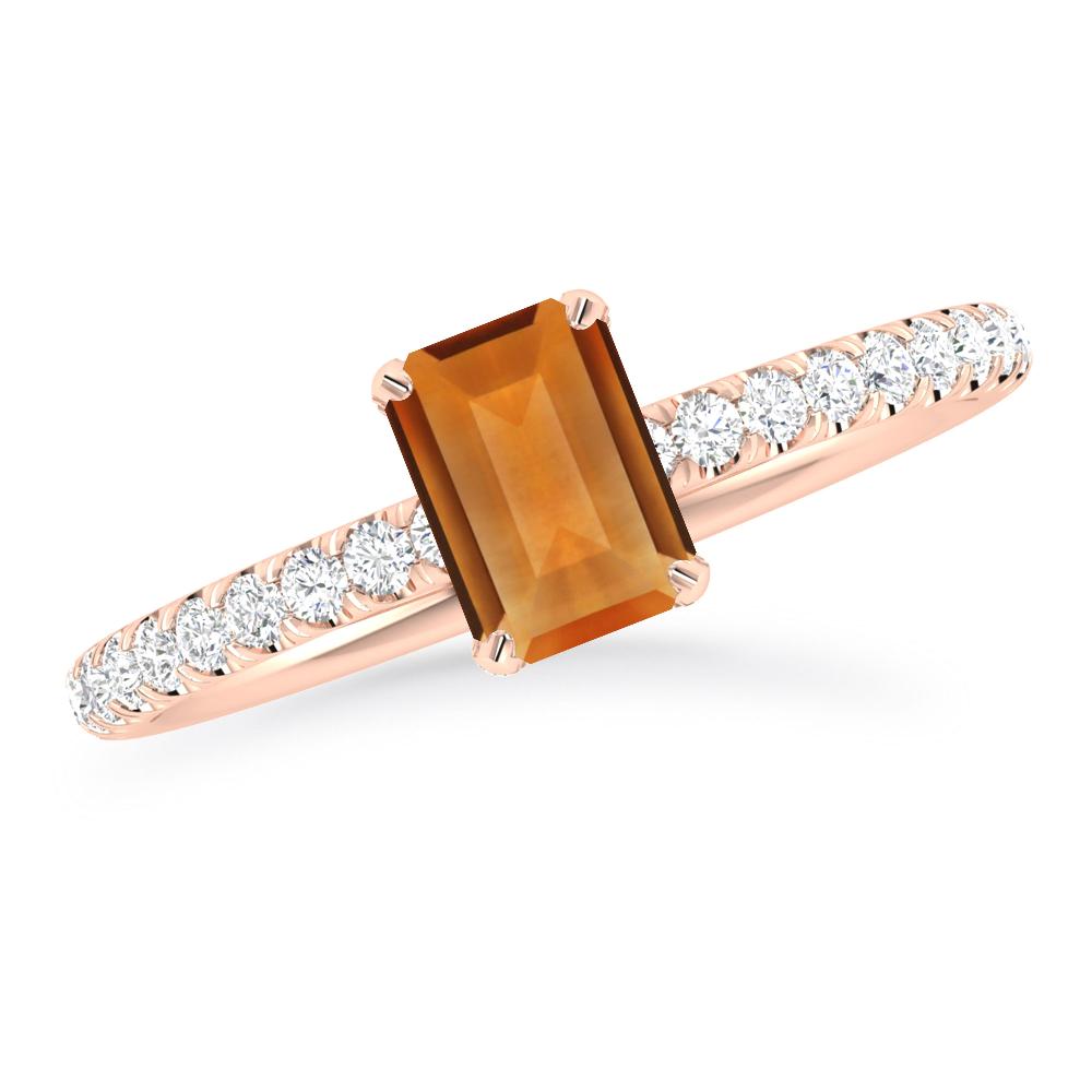 Rose Gold - Citrine