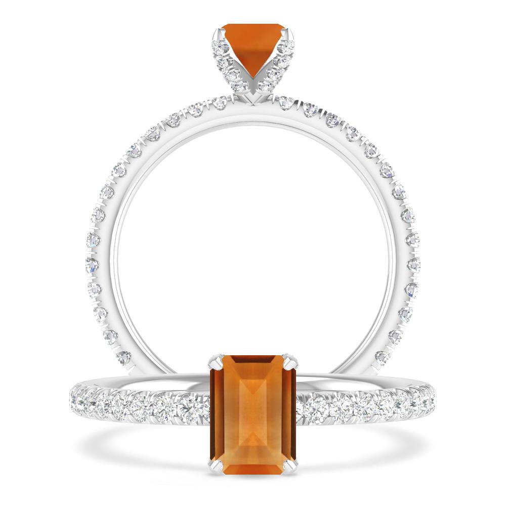 White Gold - Citrine