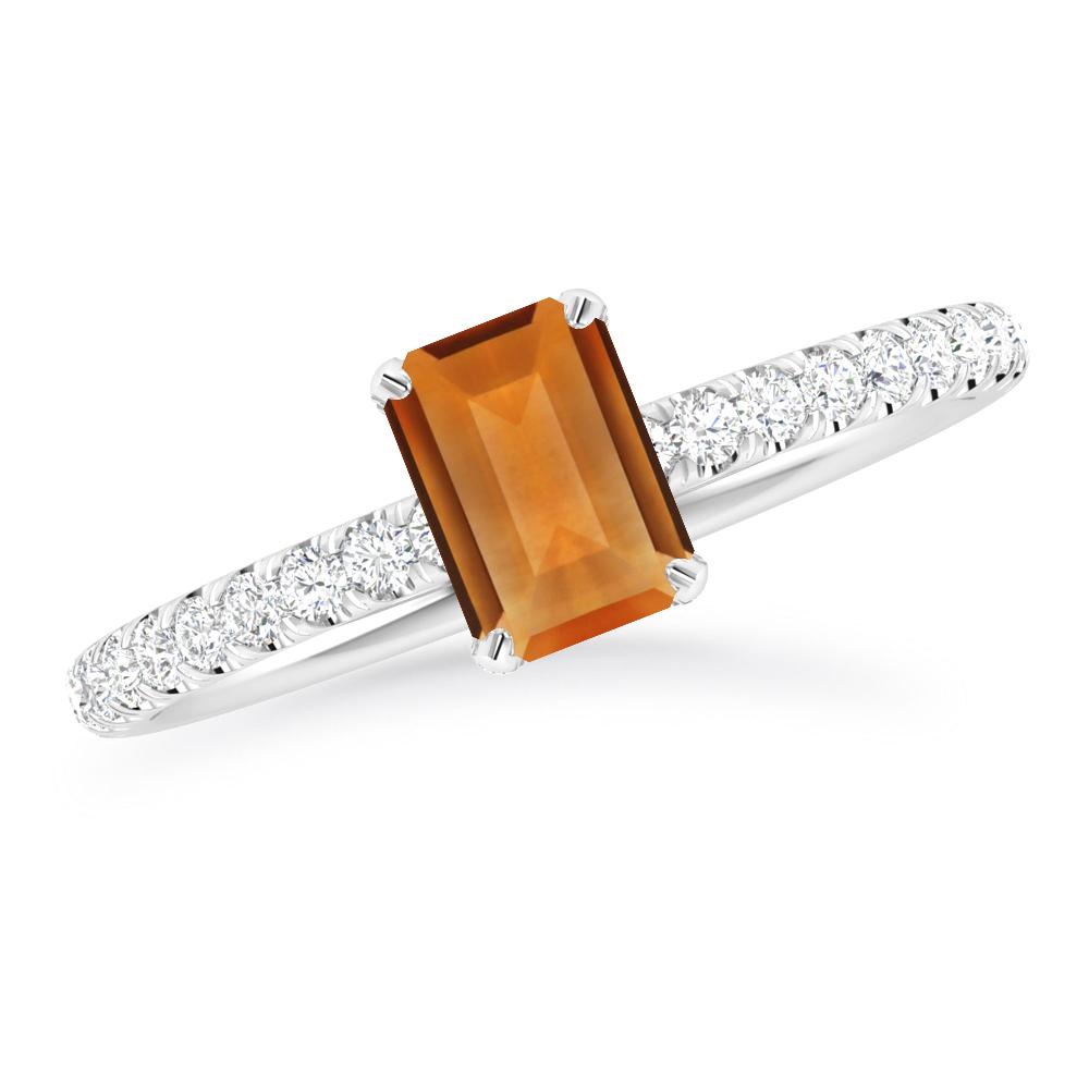 White Gold - Citrine