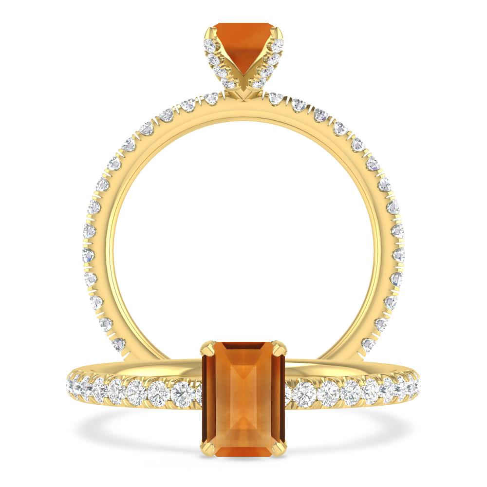 Yellow Gold - Citrine