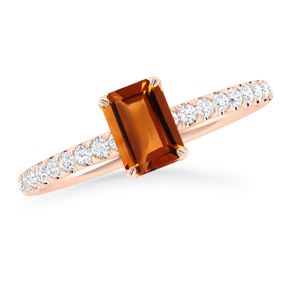 Rose Gold - Citrine