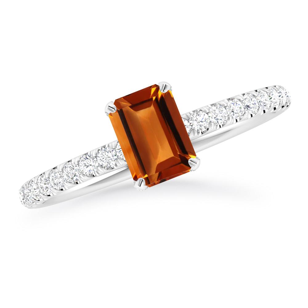 White Gold - Citrine