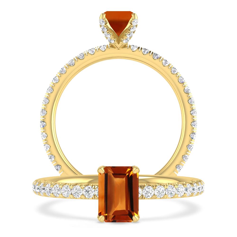 Yellow Gold - Citrine