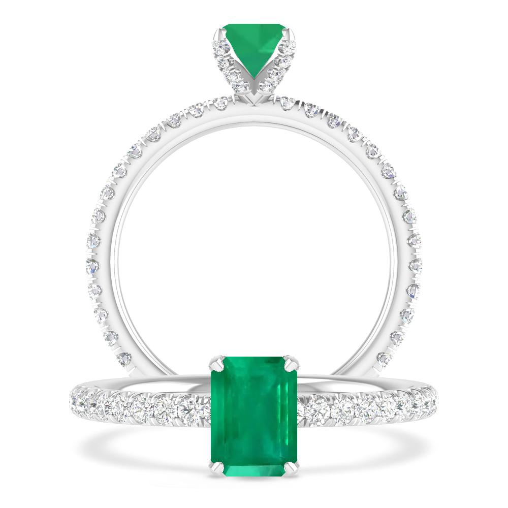 White Gold - Emerald