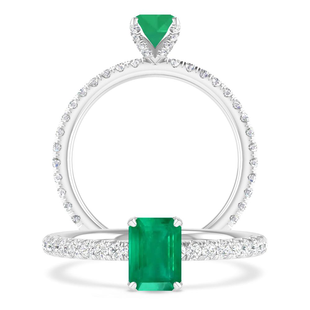 White Gold - Emerald