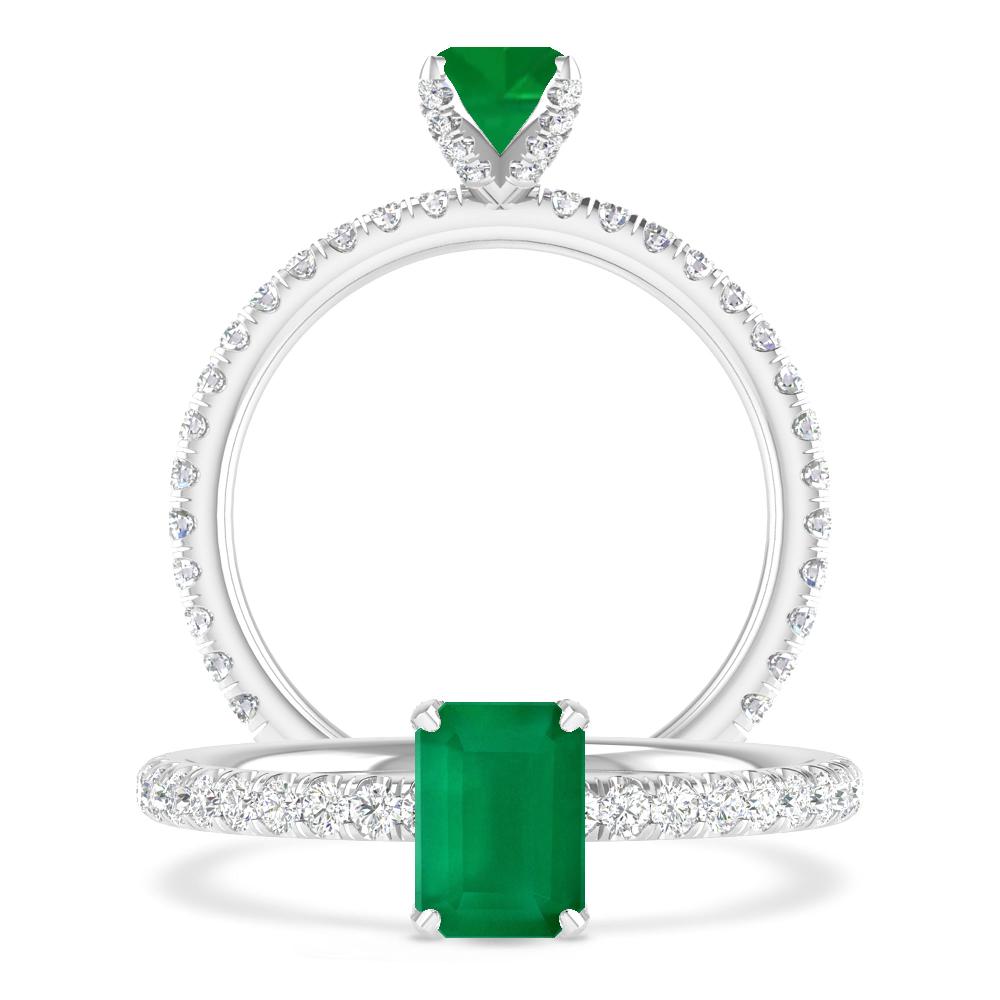 White Gold - Emerald