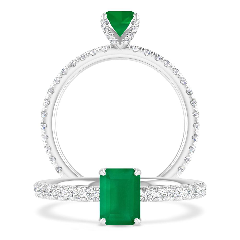 White Gold - Emerald