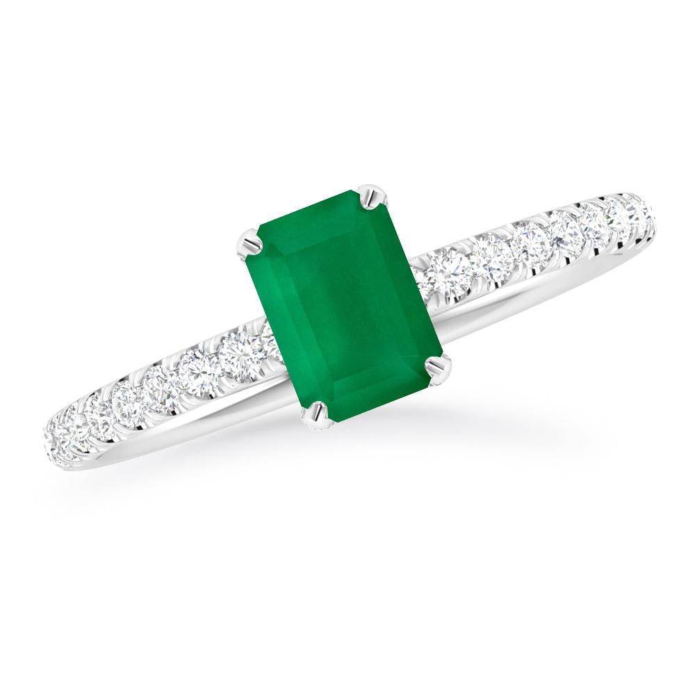 White Gold - Emerald