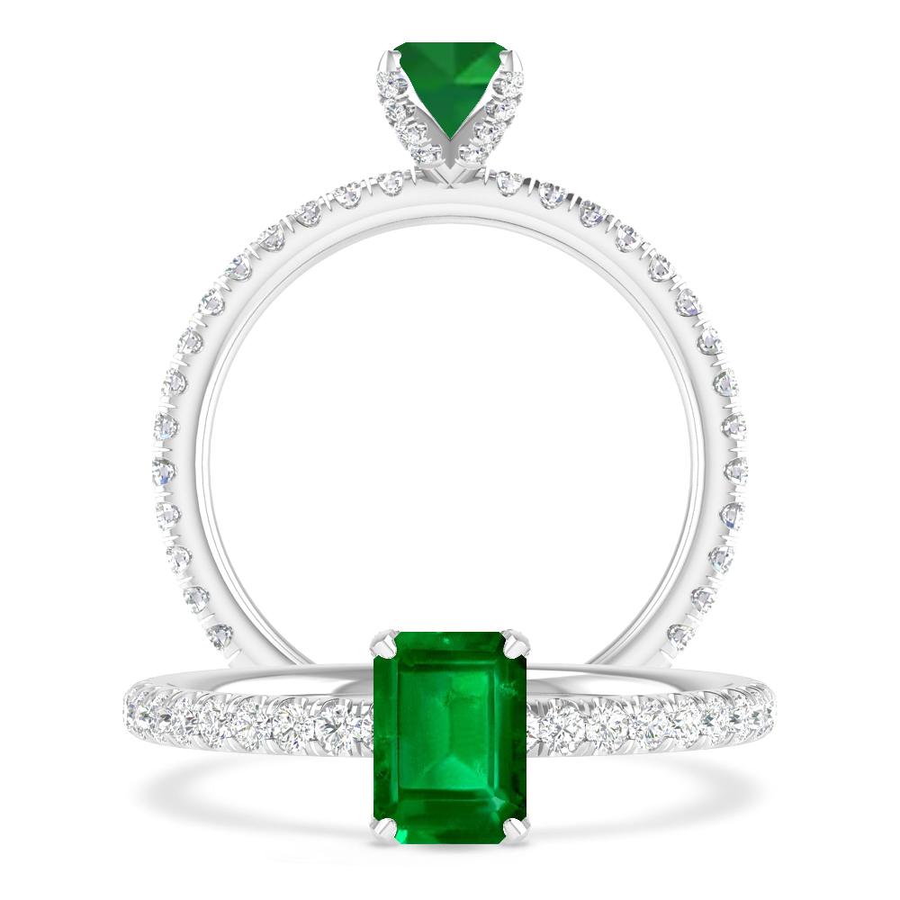 White Gold - Emerald